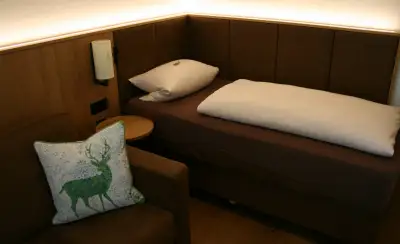 Hotel Bockmaier Oberfprammern bei München Zimmer Einzelbett